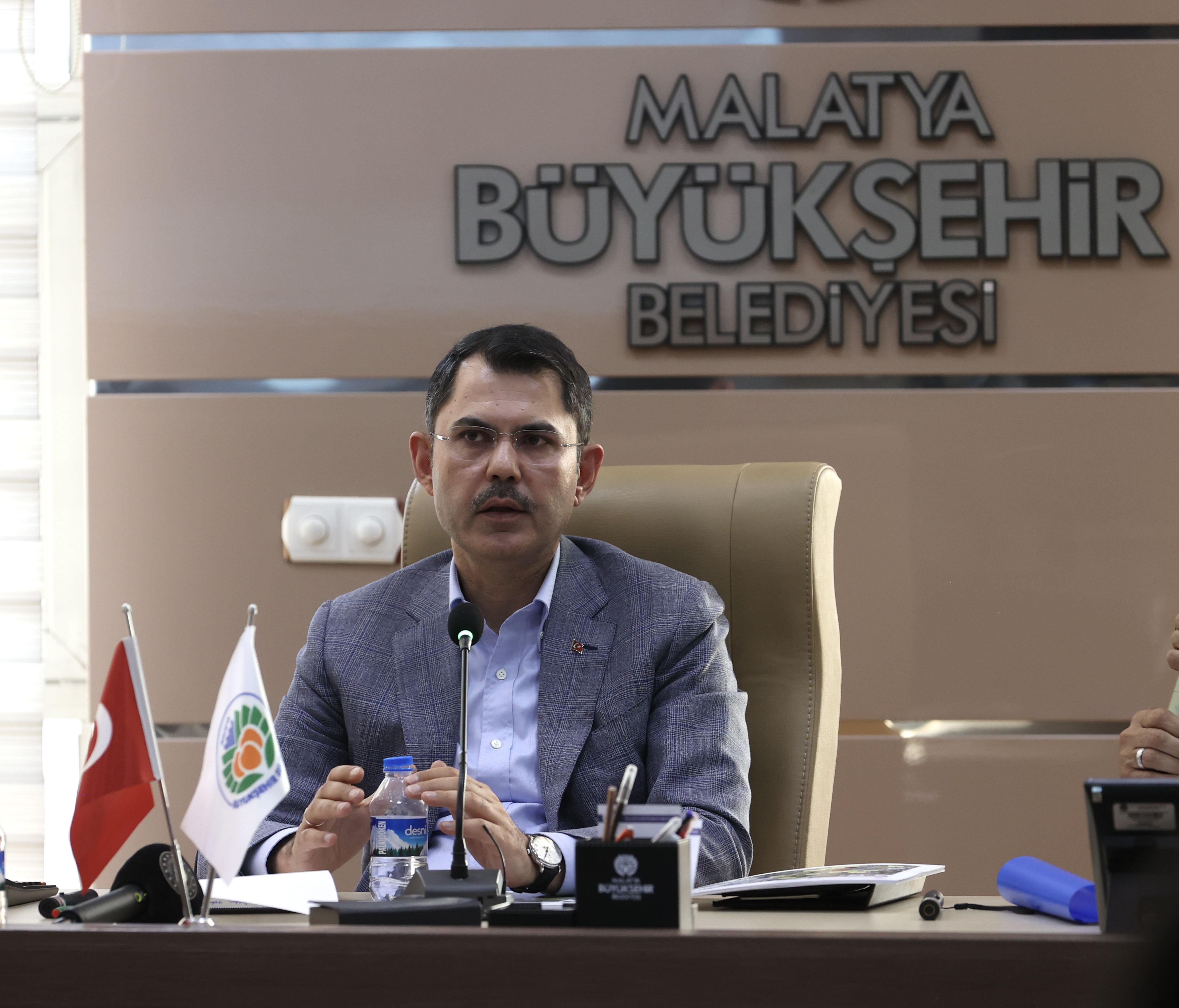 BAKAN MURAT KURUM: “MALATYA’MIZIN İNŞA VE İHYASI İÇİN KARARLARIMIZI ORTAK AKILLA VE BERABERCE ALACAK, ALINAN KARARLARI DA UYGULAYACAĞIZ”