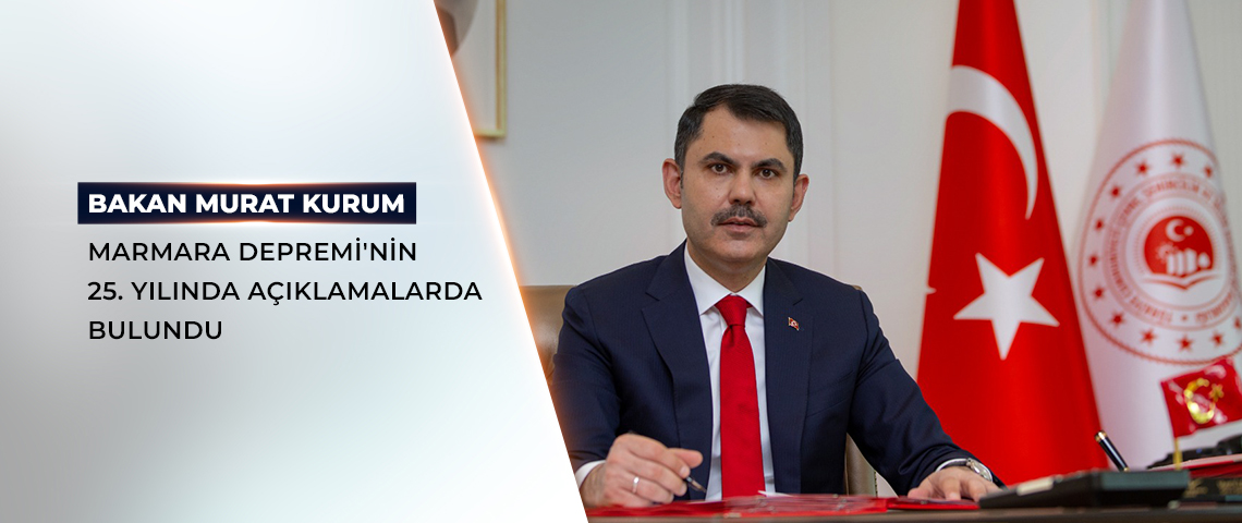 BAKAN MURAT KURUM: BUGÜN TÜM TÜRKİYE'DE 36 MİLYON BAĞIMSIZ BİRİM, 31 MİLYON KONUT VAR. BUNUN DA YAKLAŞIK 6 MİLYON BAĞIMSIZ BİRİMİ RİSK ALTINDA, 2 MİLYONUNUN ACİL DÖNÜŞÜME GİRMESİ GEREKİYOR