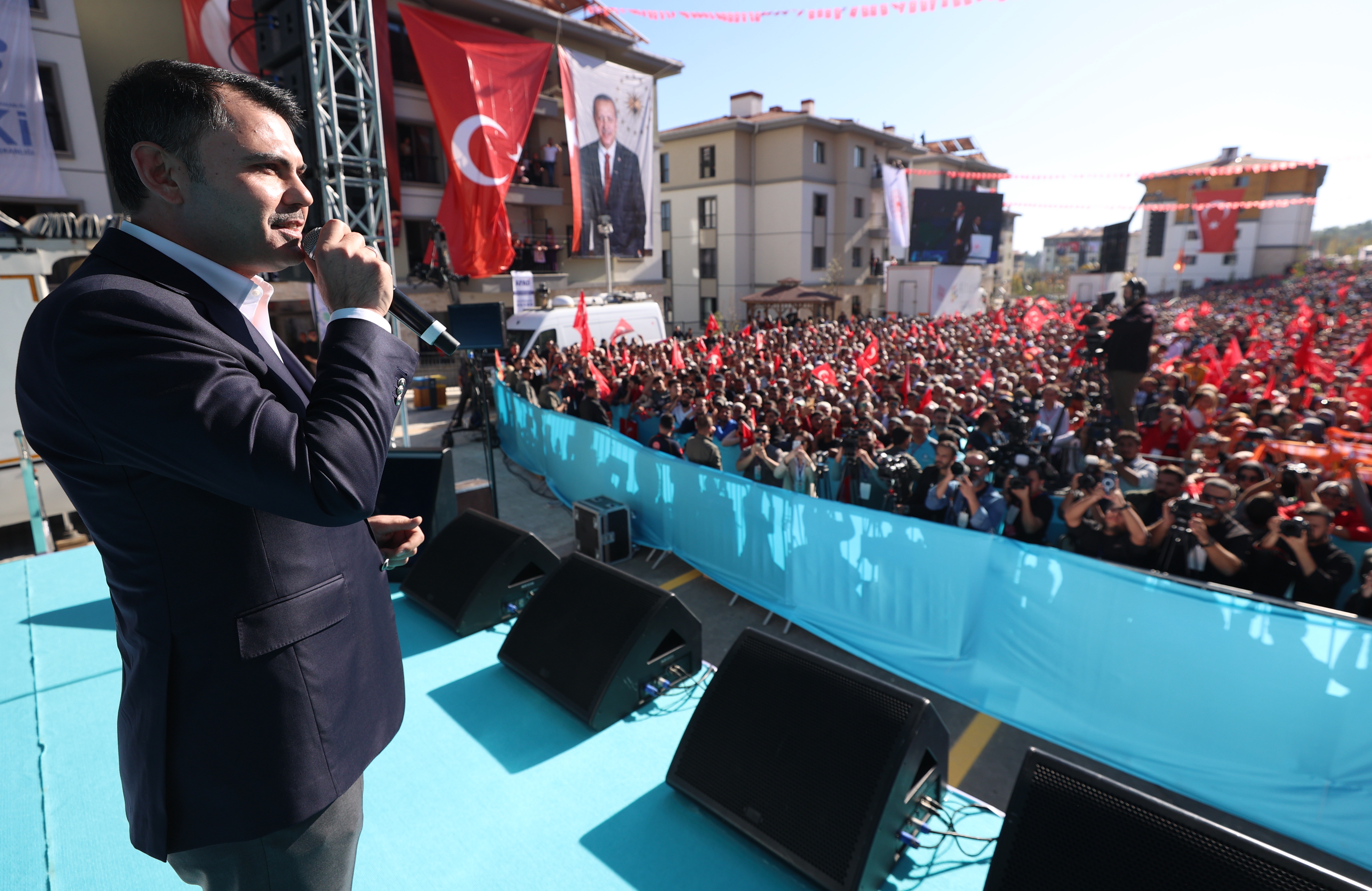 BAKAN MURAT KURUM: HIZIMIZI DAHA DA ARTIRACAĞIZ, YIL SONUNDA 200 BİN KONUTA ULAŞTIRACAĞIZ