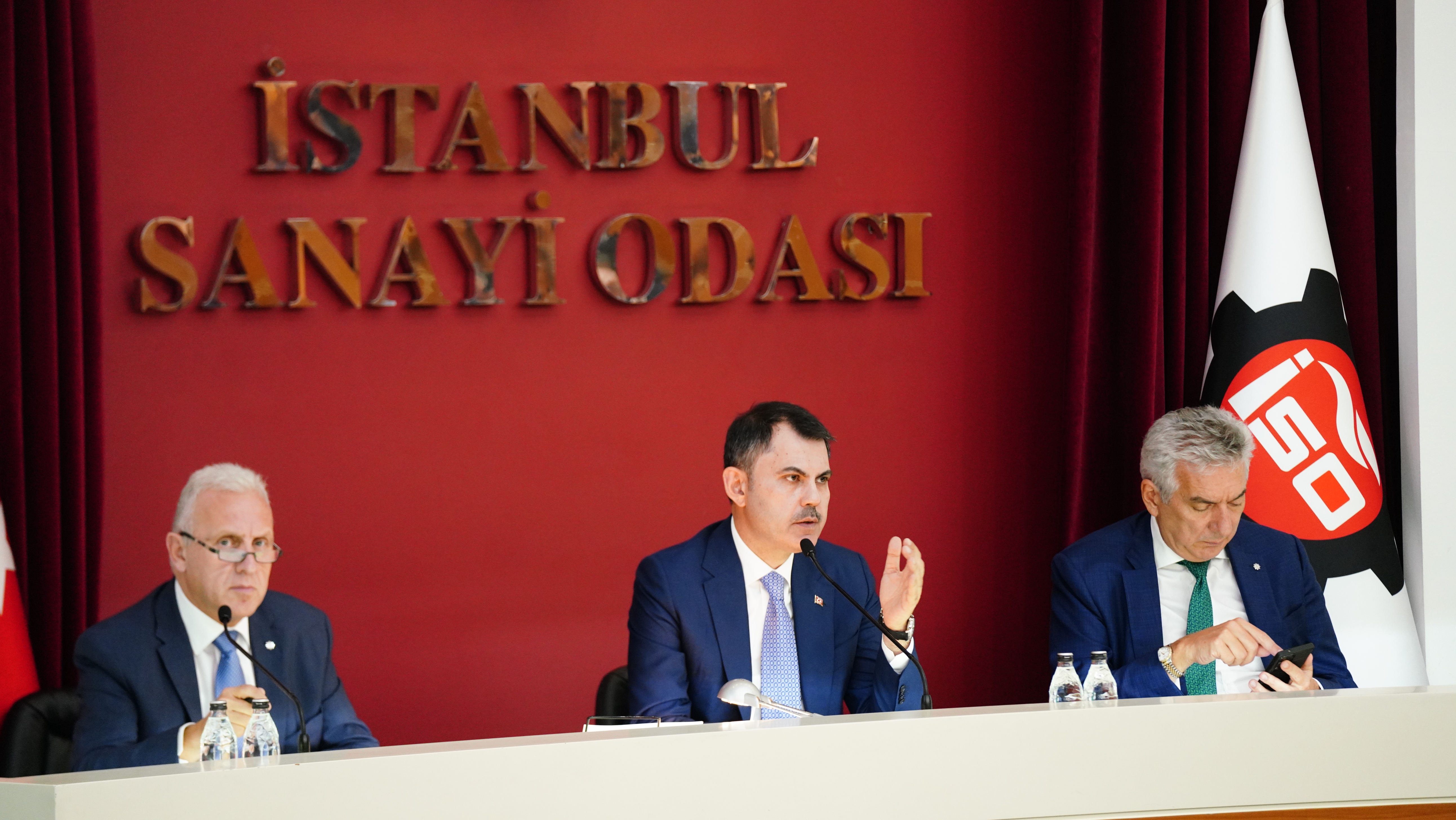 BAKAN MURAT KURUM, ISO MECLİS TOPLANTISINA KATILDI