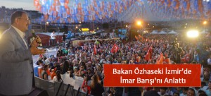 Bakan Özhaseki İzmir'de İmar Barışını Anlattı