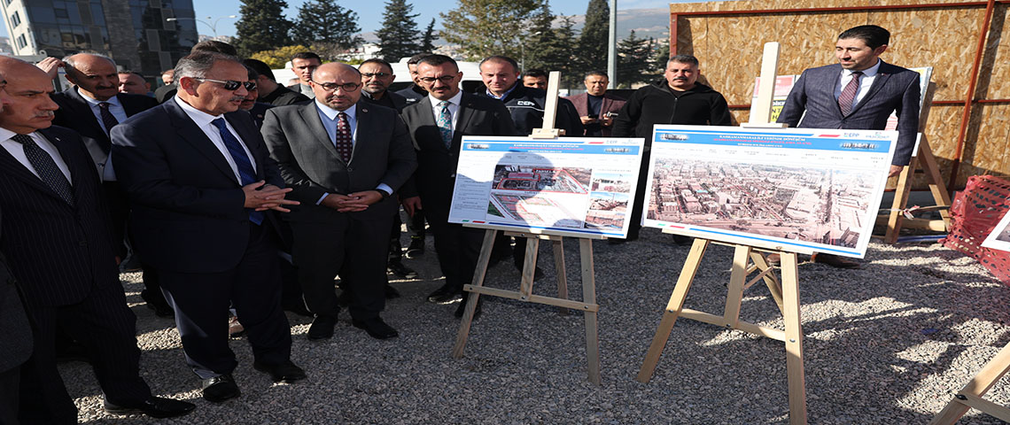 BAKAN ÖZHASEKİ: “ŞEHİR MERKEZLERİNİN BİR AN ÖNCE AYAĞA KALKMASINI İSTİYORUZ”