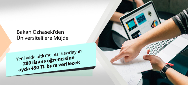 Bakan Özhaseki’den Üniversitelilere Müjde