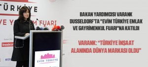 BAKAN YARDIMCISI VARANK DUSSELDORF’TA 