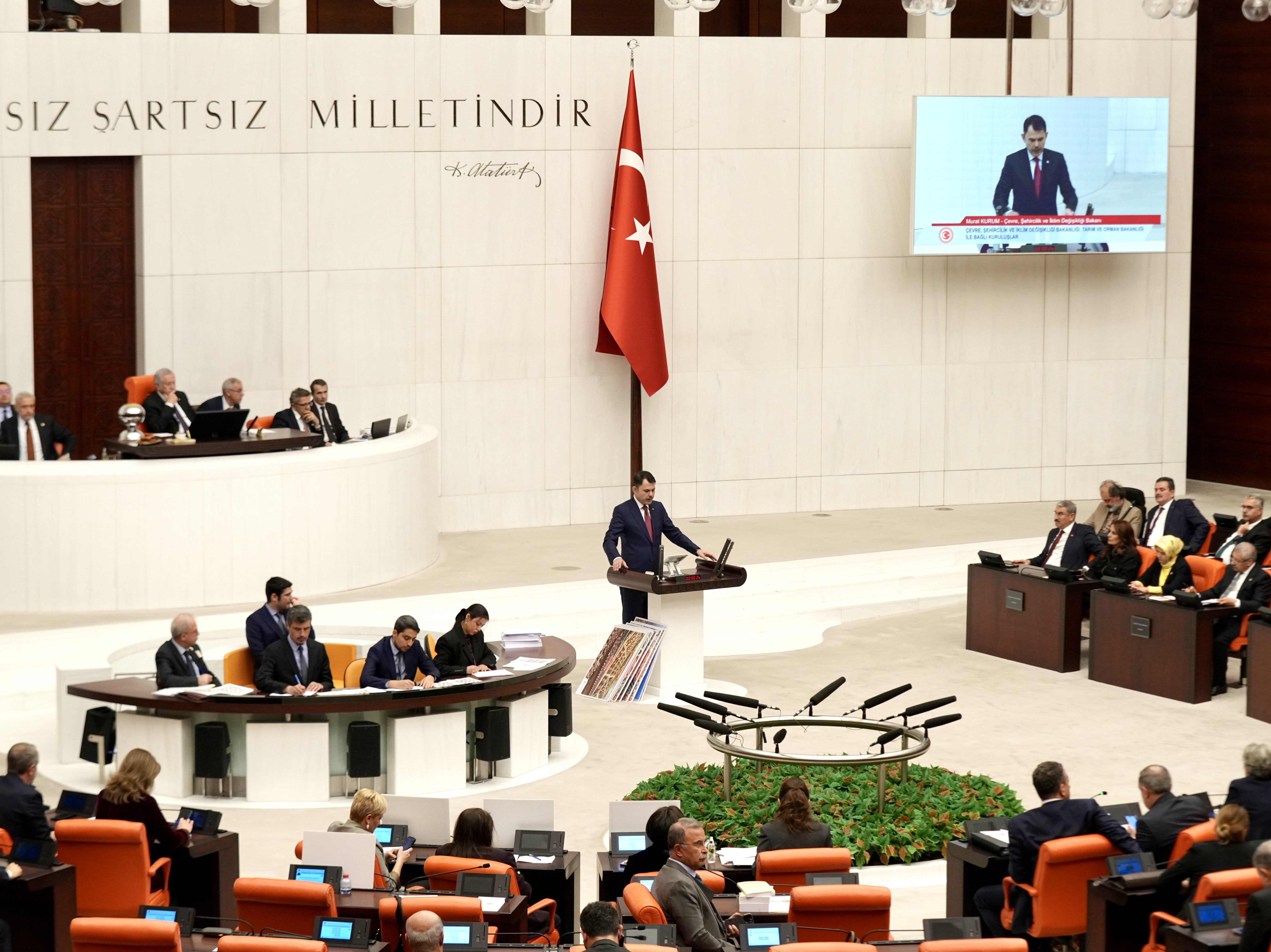 BAKANLIĞIN, 2026 BÜTÇESİ TBMM GENEL KURULU’NDA KABUL EDİLDİ