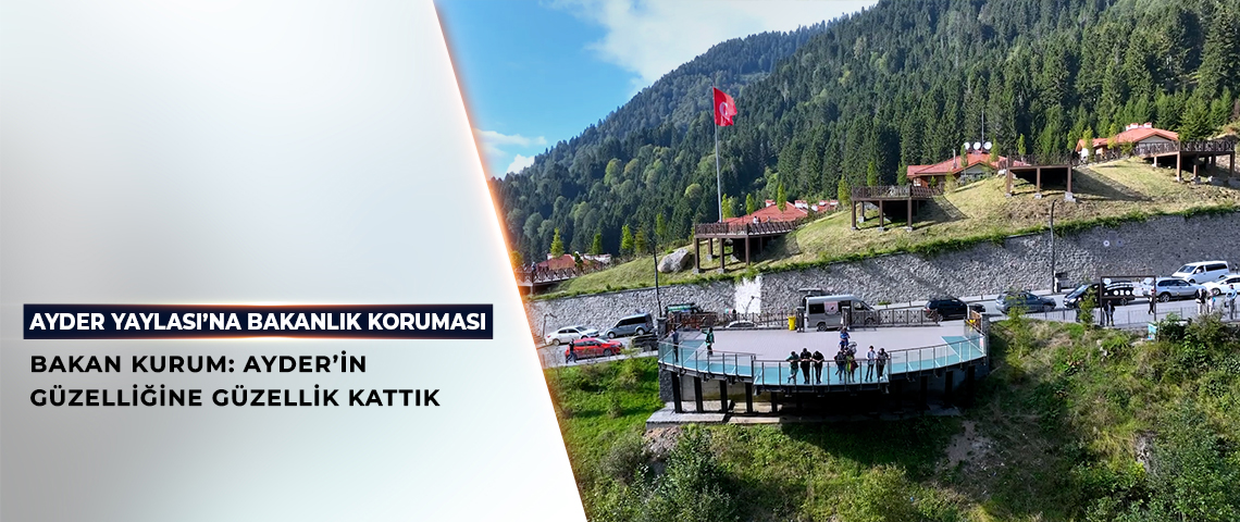 BAKANLIK 'AYDER YENİLEME VE KORUMA PROJESİ’Nİ TAMAMLADI