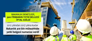 Bakanlık Denetledi, 900 Firmanın Yetki Belgesi İptal Edildi