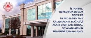 BEYKOZ’DA 19 ETAPTA YÜRÜTÜLEN SİT DERECELENDİRME ÇALIŞMALARINDAN 18’İ TAMAMLANDI