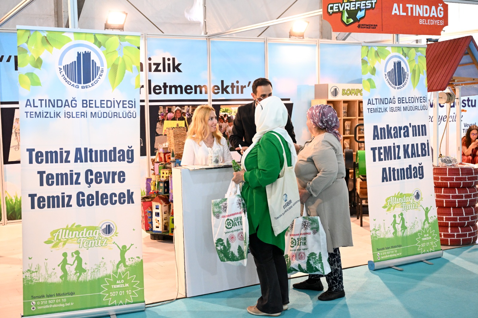 ÇEVREFEST’E KATILAN BELEDİYELER, ÇEVRE, SIFIR ATIK VE YENİLENEBİLİR ENERJİ PROJELERİYLE DİKKAT ÇEKİYOR