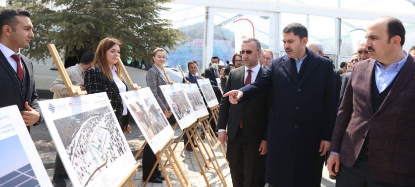 BAKAN KURUM, KONYA'DA TEMEL ATMA VE TOPLU AÇILIŞ TÖRENİ'NE KATILDI