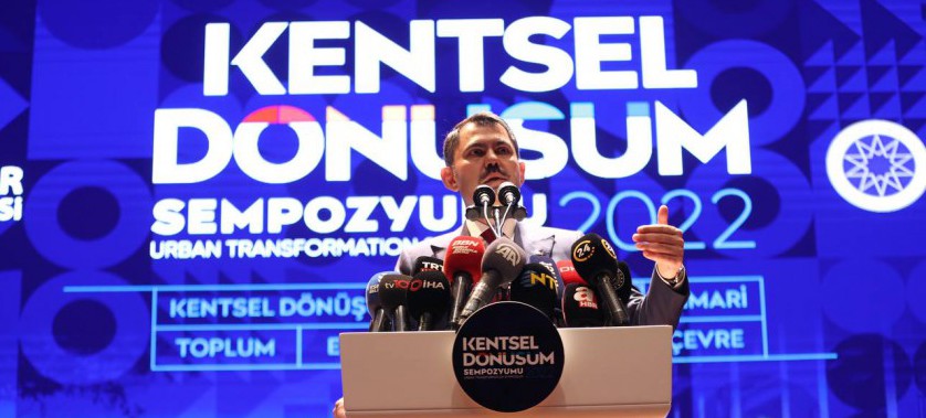 BAKAN KURUM İSTANBUL'DA KENTSEL DÖNÜŞÜM SEMPOZYUMU’NA KATILDI