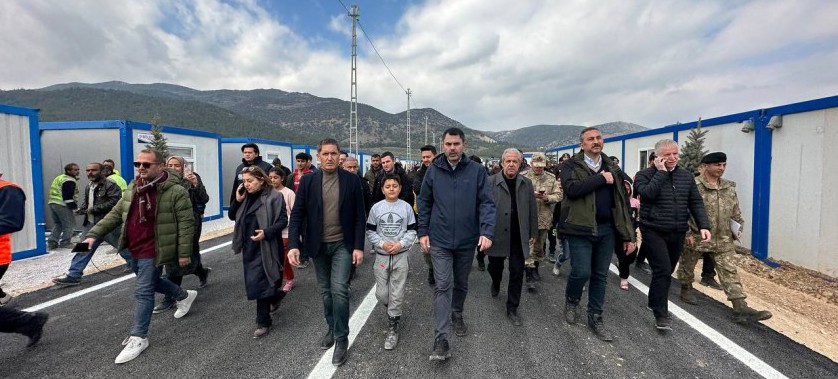 BAKAN KURUM NURDAĞI VE İSLAHİYE İLÇELERİNDE İNCELEMELERDE BULUNDU