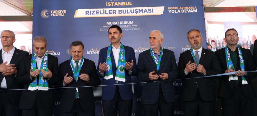 BAKAN KURUM İSTANBUL'DA RİZELİLER VE BİTLİSLİLERLE BİR ARAYA GELDİ