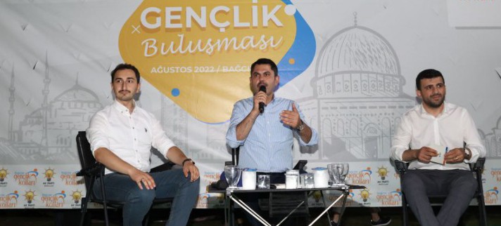 BAKAN MURAT KURUM: “GENÇLER, GÜÇLÜ TÜRKİYE’Yİ İNŞA EDECEK”