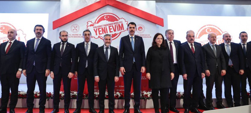 BAKAN MURAT KURUM: “YENİ KONUT FİNANSMAN MODELİYLE YENİ EVİM” KAMPANYASINI BAŞLATIYORUZ