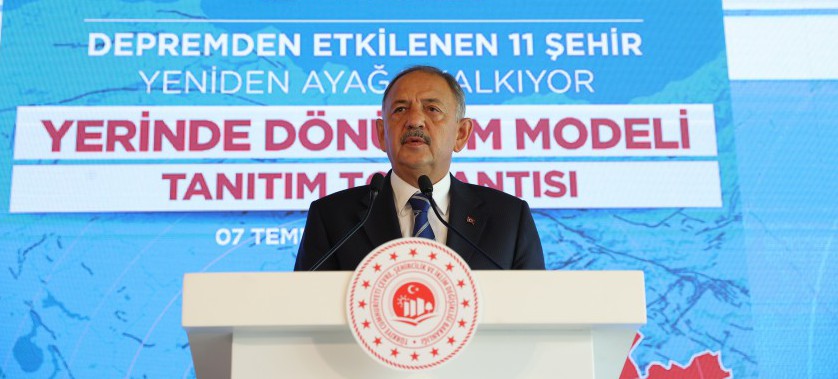 BAKAN ÖZHASEKİ: KENDİ EVİNİ YAPMAK İSTEYENLERE 1 MİLYON LİRA DESTEK