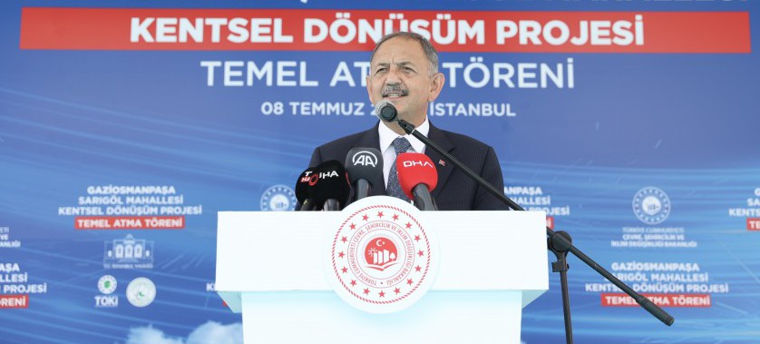 BAKAN ÖZHASEKİ’DEN İSTANBUL İÇİN “KENTSEL DÖNÜŞÜM” ÇAĞRISI