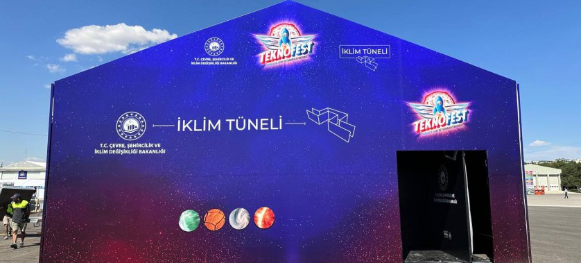 ÇEVRE, ŞEHİRCİLİK VE İKLİM DEĞİŞİKLİĞİ BAKANLIĞI DA TEKNOFEST’TE YERİNİ ALDI