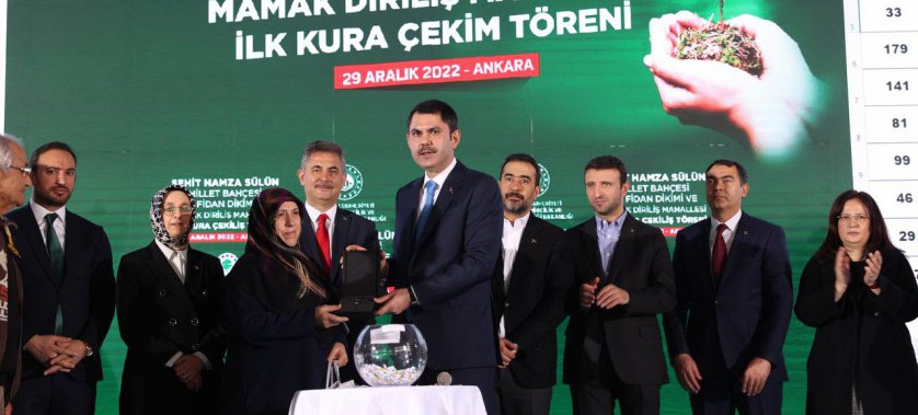 MAMAK DİRİLİŞ MAHALLESİ'NDE İNŞA EDİLEN KONUTLARIN HAK SAHİPLERİ BELLİ OLDU