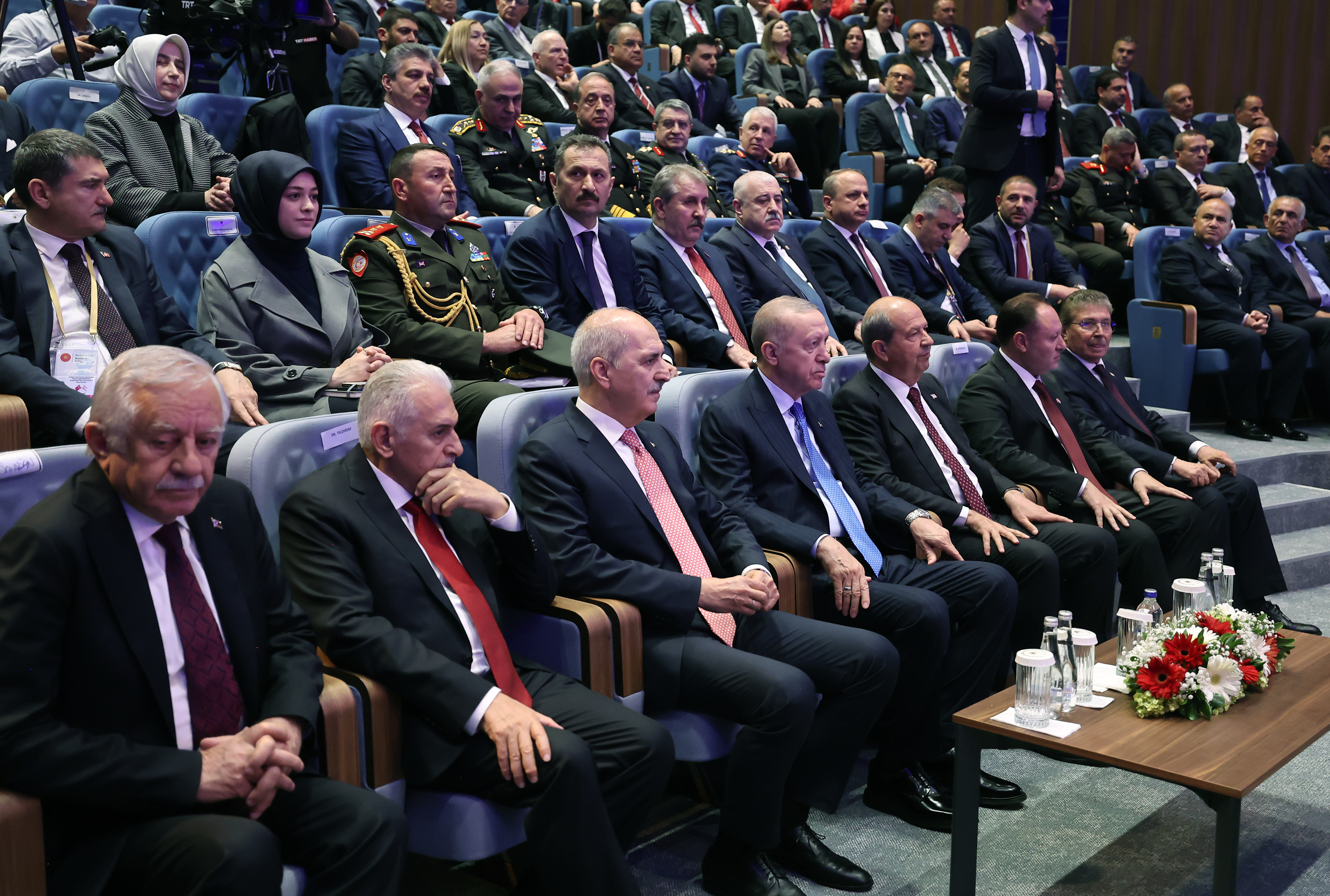 CUMHURBAŞKANI ERDOĞAN’IN KATILIMIYLA KKTC CUMHURBAŞKANLIĞI VE MECLİS BİNALARI AÇILDI