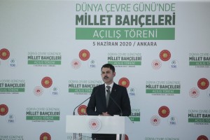 DÜNYA ÇEVRE GÜNÜ’NDE 10 MİLLET BAHÇESİNİN AÇILIŞI GERÇEKLEŞTİ