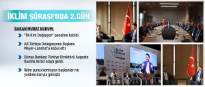 İKLİM ŞURASI'NDA 2. GÜN