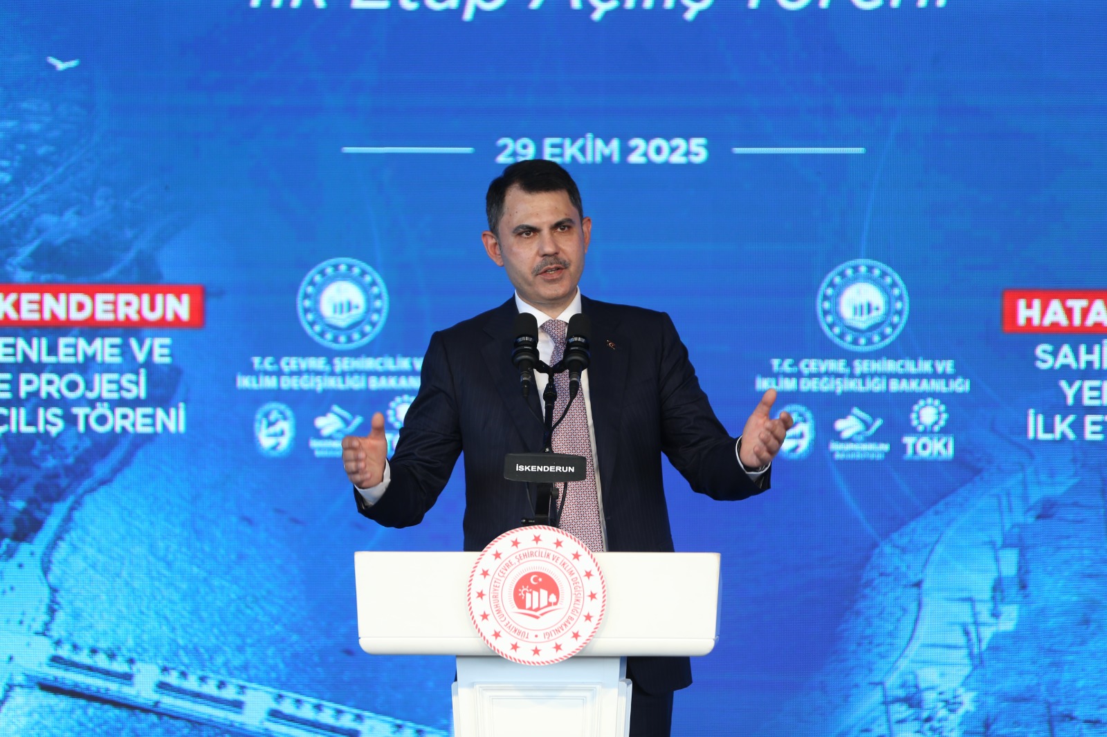 İSKENDERUN SAHİL DÜZENLEME VE YENİLEME PROJESİ İLK ETAP AÇILIŞ TÖRENİ