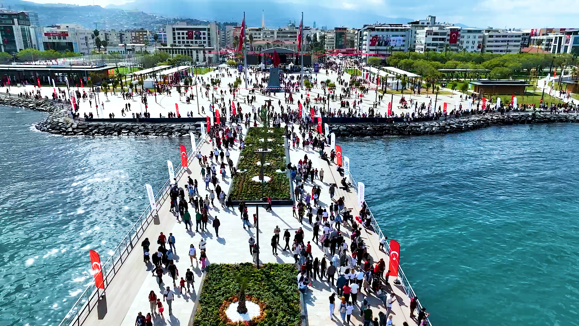 İSKENDERUN SAHİL DÜZENLEME VE YENİLEME PROJESİ İLK ETAP AÇILIŞ TÖRENİ