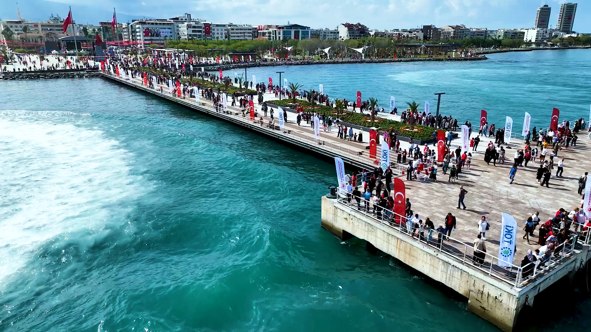 İSKENDERUN SAHİL DÜZENLEME VE YENİLEME PROJESİ İLK ETAP AÇILIŞ TÖRENİ