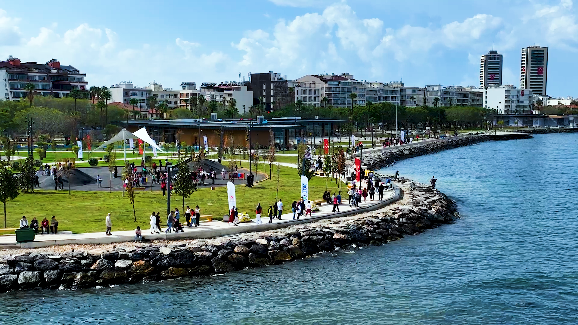 İSKENDERUN SAHİL DÜZENLEME VE YENİLEME PROJESİ İLK ETAP AÇILIŞ TÖRENİ