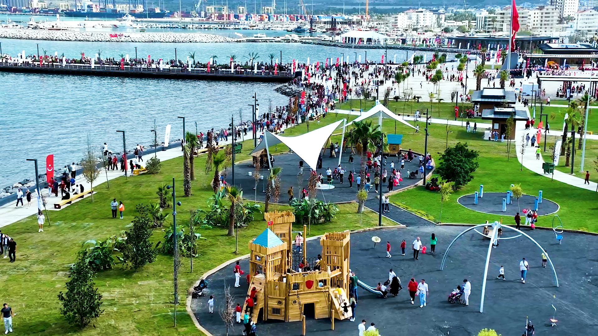 İSKENDERUN SAHİL DÜZENLEME VE YENİLEME PROJESİ İLK ETAP AÇILIŞ TÖRENİ