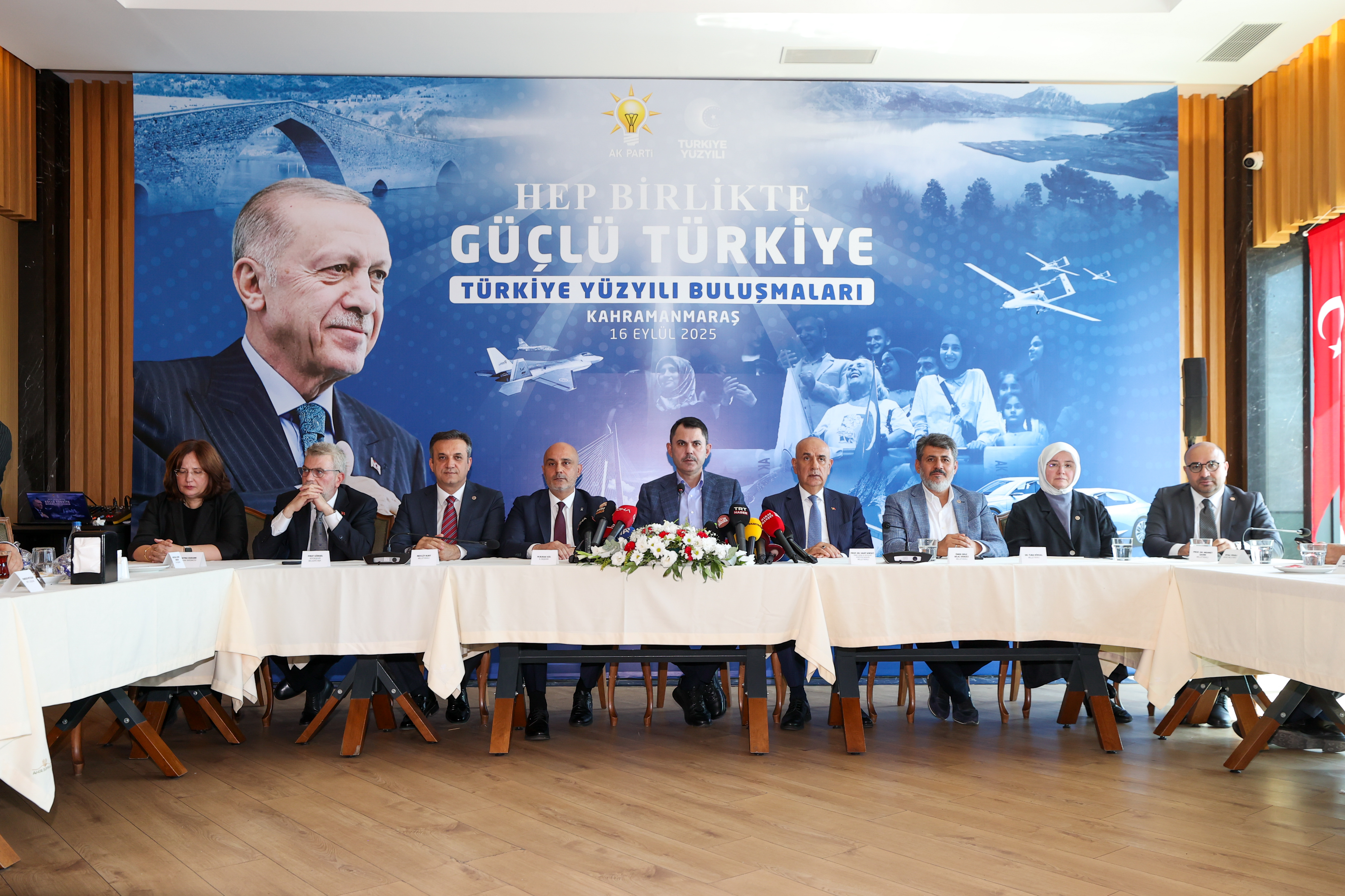KAHRAMANMARAŞ’TA TÜRKİYE YÜZYILI BULUŞMALARI