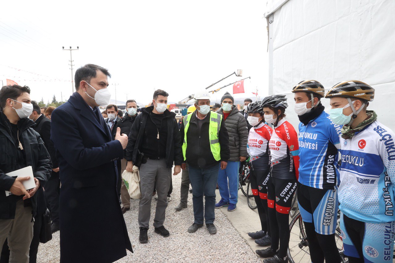 KONYA’DA OLİMPİK VELEDROMUN TEMELLERİ ATILDI