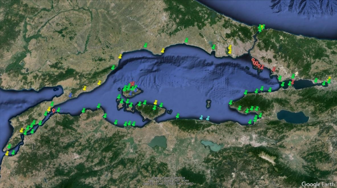 MARMARA DENİZİ VE ADALAR ÖZEL ÇEVRE KORUMA BÖLGESİ'NİN SINIRLARI YENİDEN BELİRLENDİ