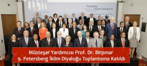 Müsteşar Yardımcısı Prof. Dr. Birpınar 9. Petersberg İklim Diyaloğu Toplantısına Katıldı