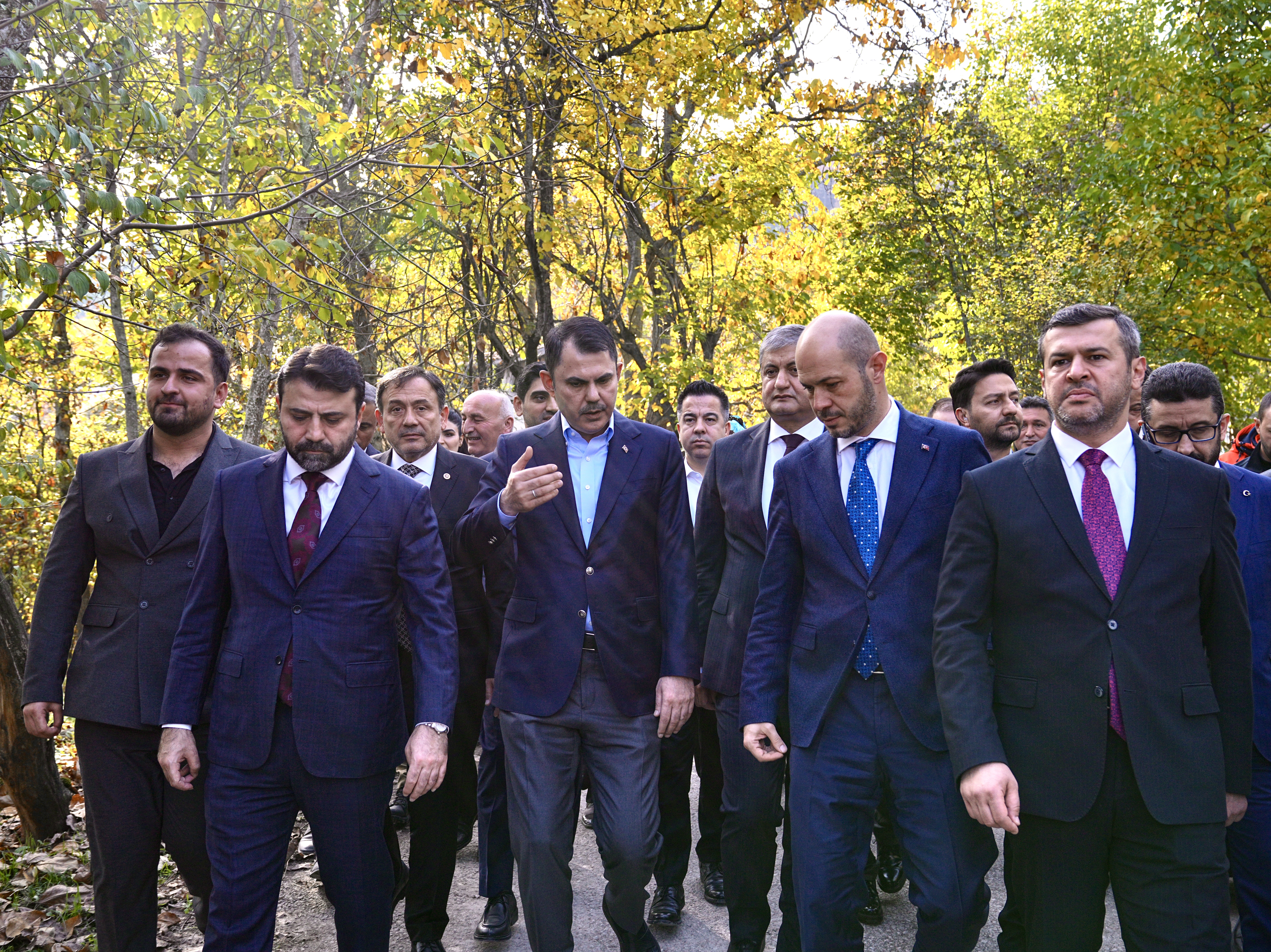 ORMAN YANGININDAN ETKİLENEN KARABÜK’ÜN KAMIŞ KÖYÜ’NDE TEMEL ATMA TÖRENİ