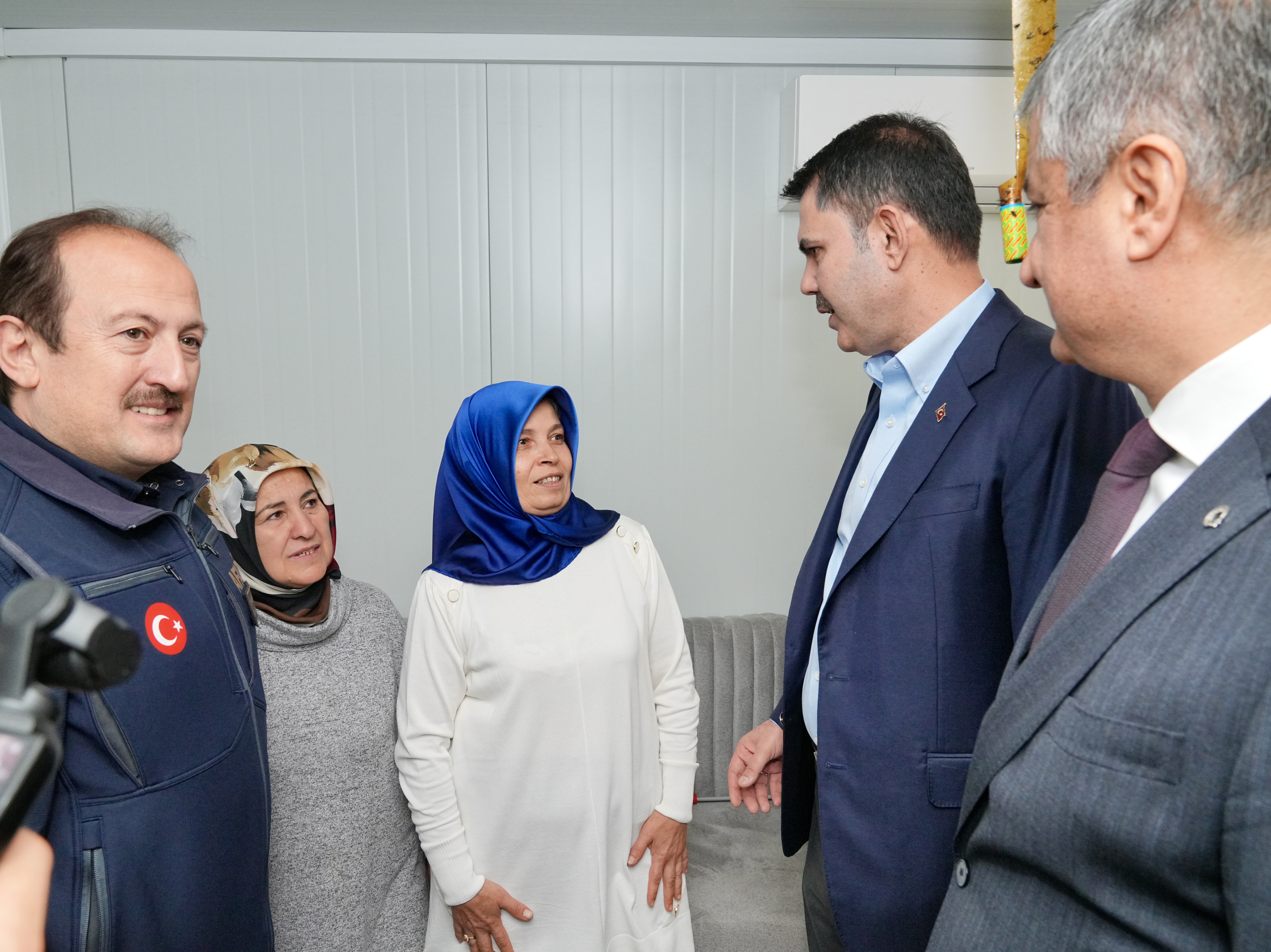 ORMAN YANGININDAN ETKİLENEN KARABÜK’ÜN KAMIŞ KÖYÜ’NDE TEMEL ATMA TÖRENİ