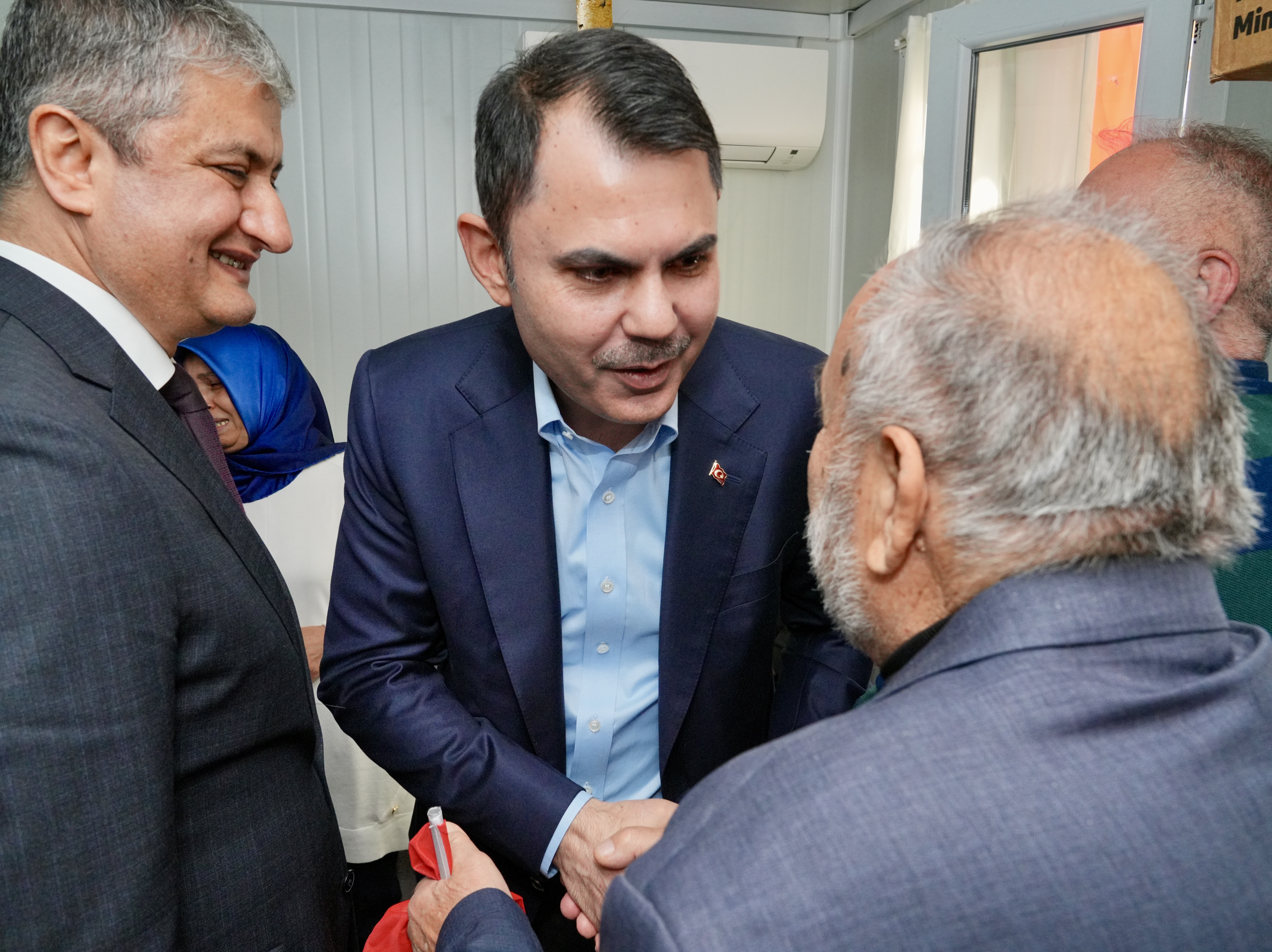 ORMAN YANGININDAN ETKİLENEN KARABÜK’ÜN KAMIŞ KÖYÜ’NDE TEMEL ATMA TÖRENİ