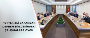 PORTEKİZLİ BAKAN DEPREM BÖLGESİNDEKİ ÇALIŞMALARA HAYRAN KALDI