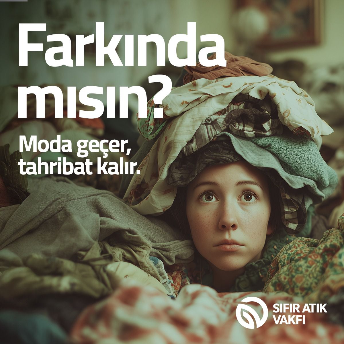 SIFIR ATIK VAKFI’NDAN ‘FARKINDA MISIN’ KAMPANYASI