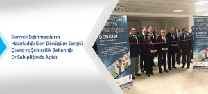 Suriyeli Sığınmacıların Hazırladığı Geri Dönüşüm Sergisi Çevre ve Şehircilik Bakanlığı Ev Sahipliğinde Açıldı