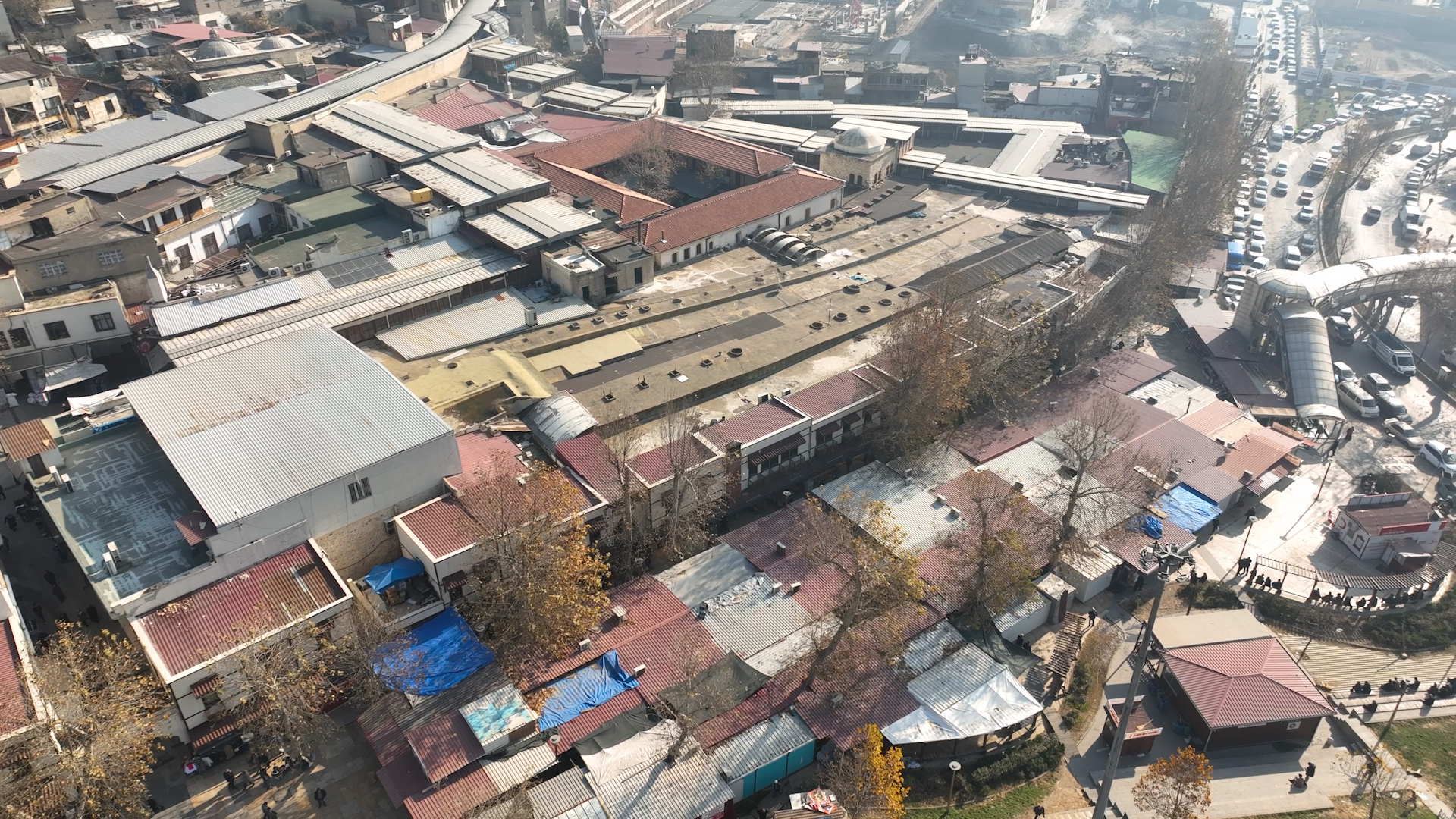 TARİHİ KAPALI ÇARŞI YENİDEN AYAĞA KALKIYOR
