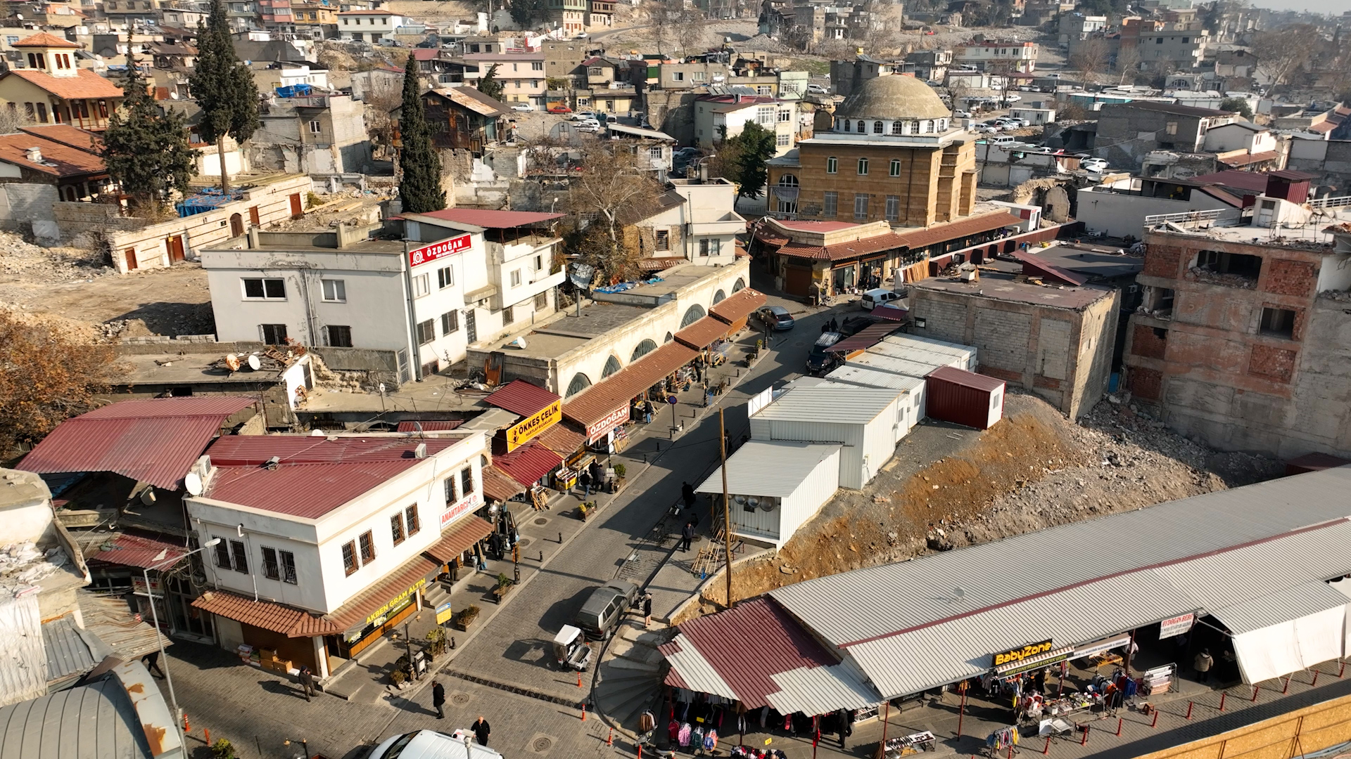 TARİHİ KAPALI ÇARŞI YENİDEN AYAĞA KALKIYOR