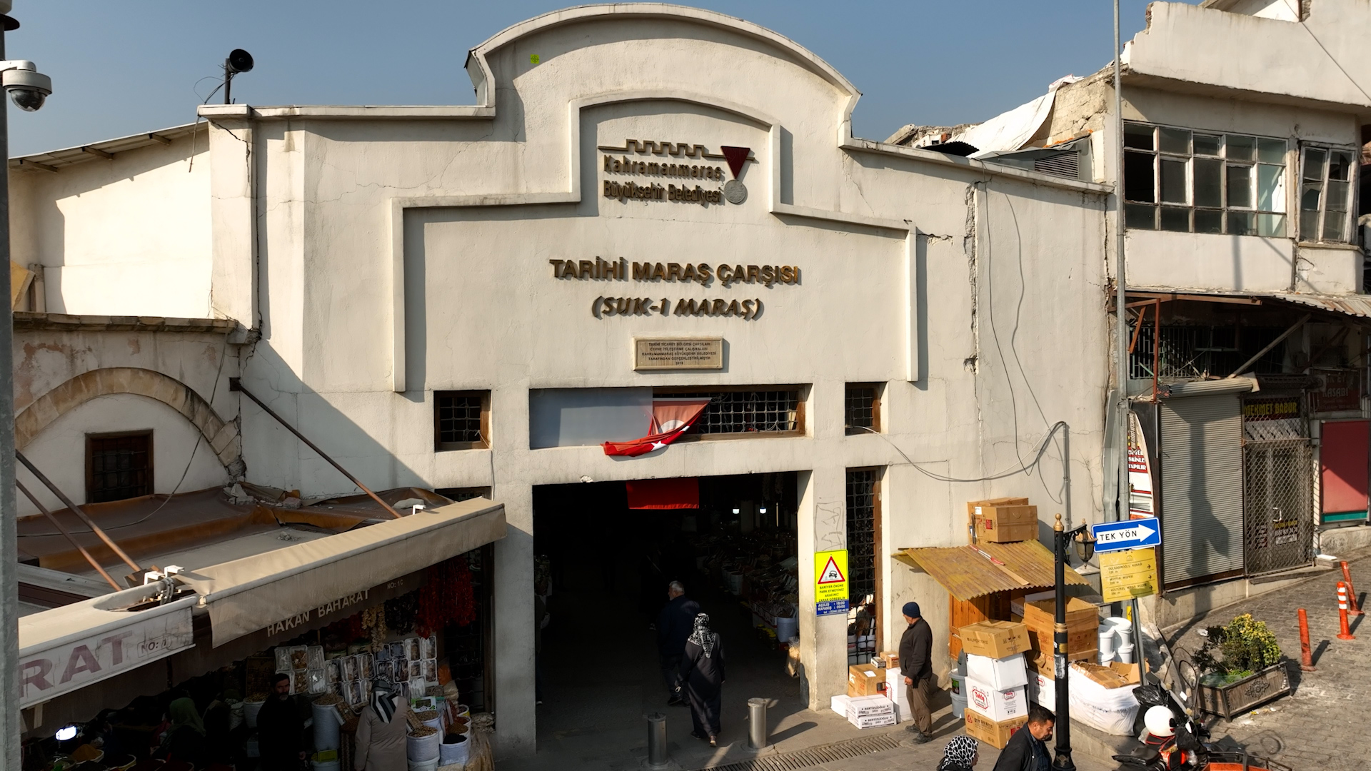 TARİHİ KAPALI ÇARŞI YENİDEN AYAĞA KALKIYOR