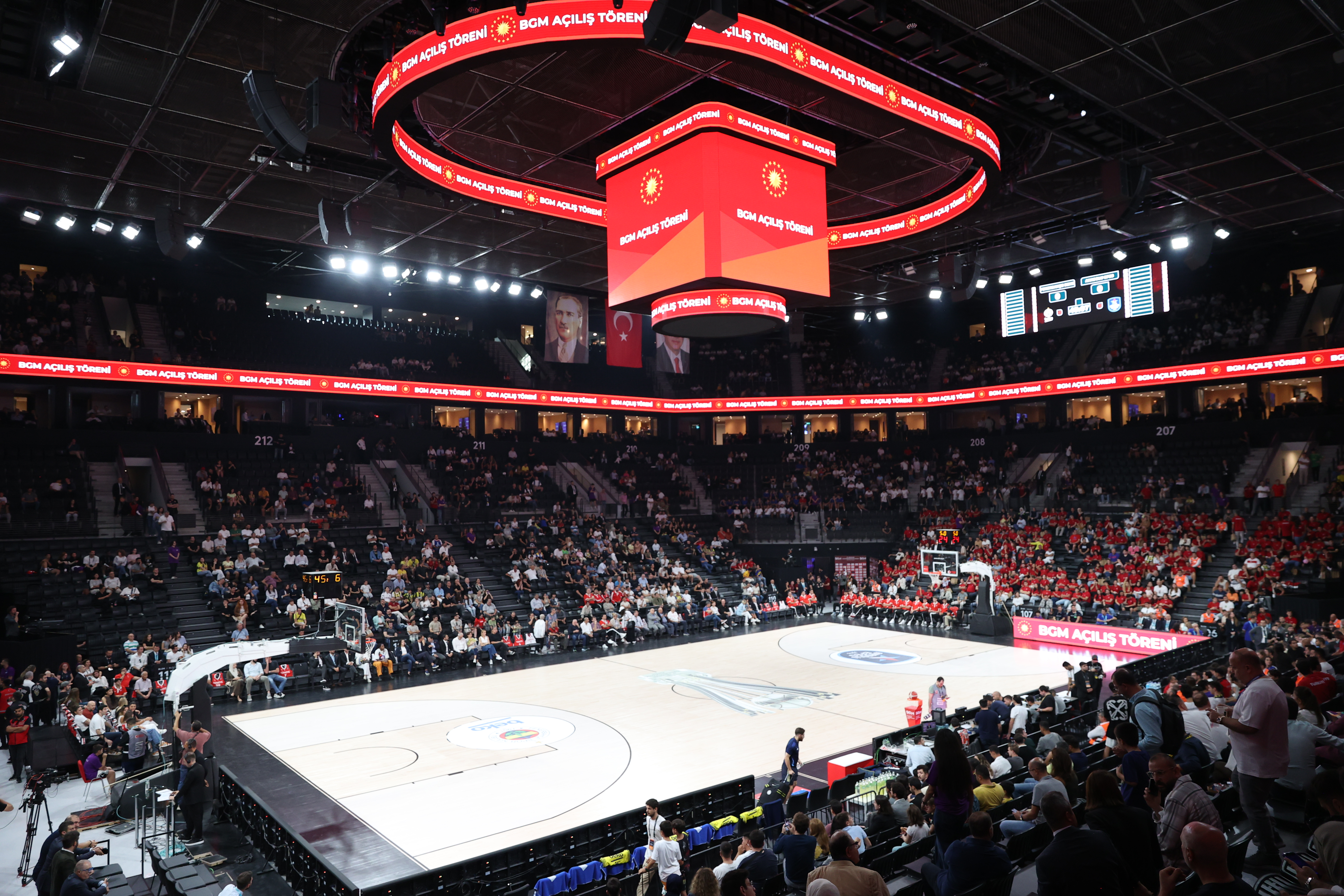 TÜRK BASKETBOLUNUN YENİ ÜSSÜ BASKETBOL GELİŞİM MERKEZİ TÖRENLE HİZMETE AÇILDI