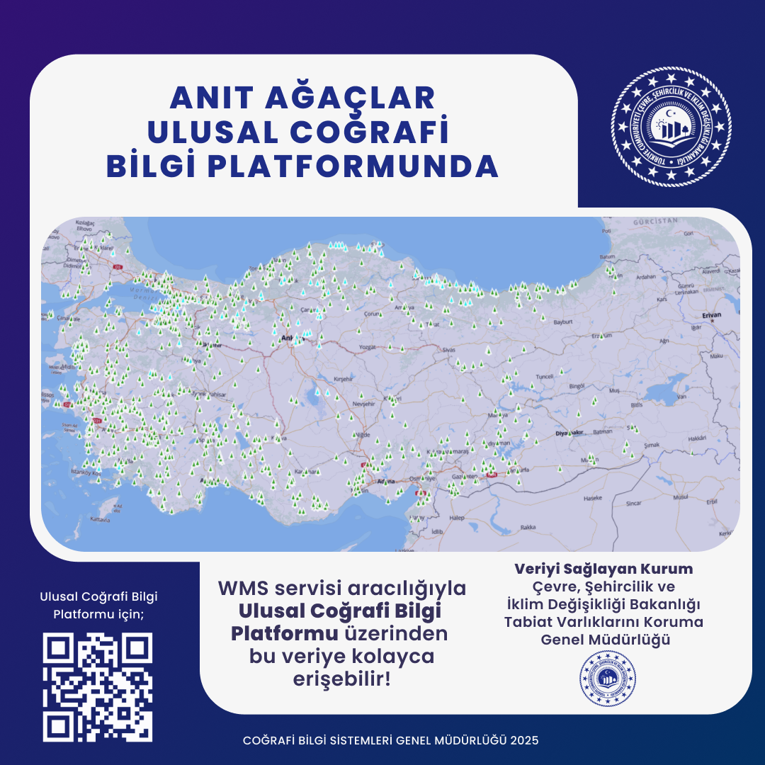 TÜRKİYE’NİN DİJİTAL HARİTALARI ULUSAL COĞRAFİ BİLGİ PLATFORMU’NDA