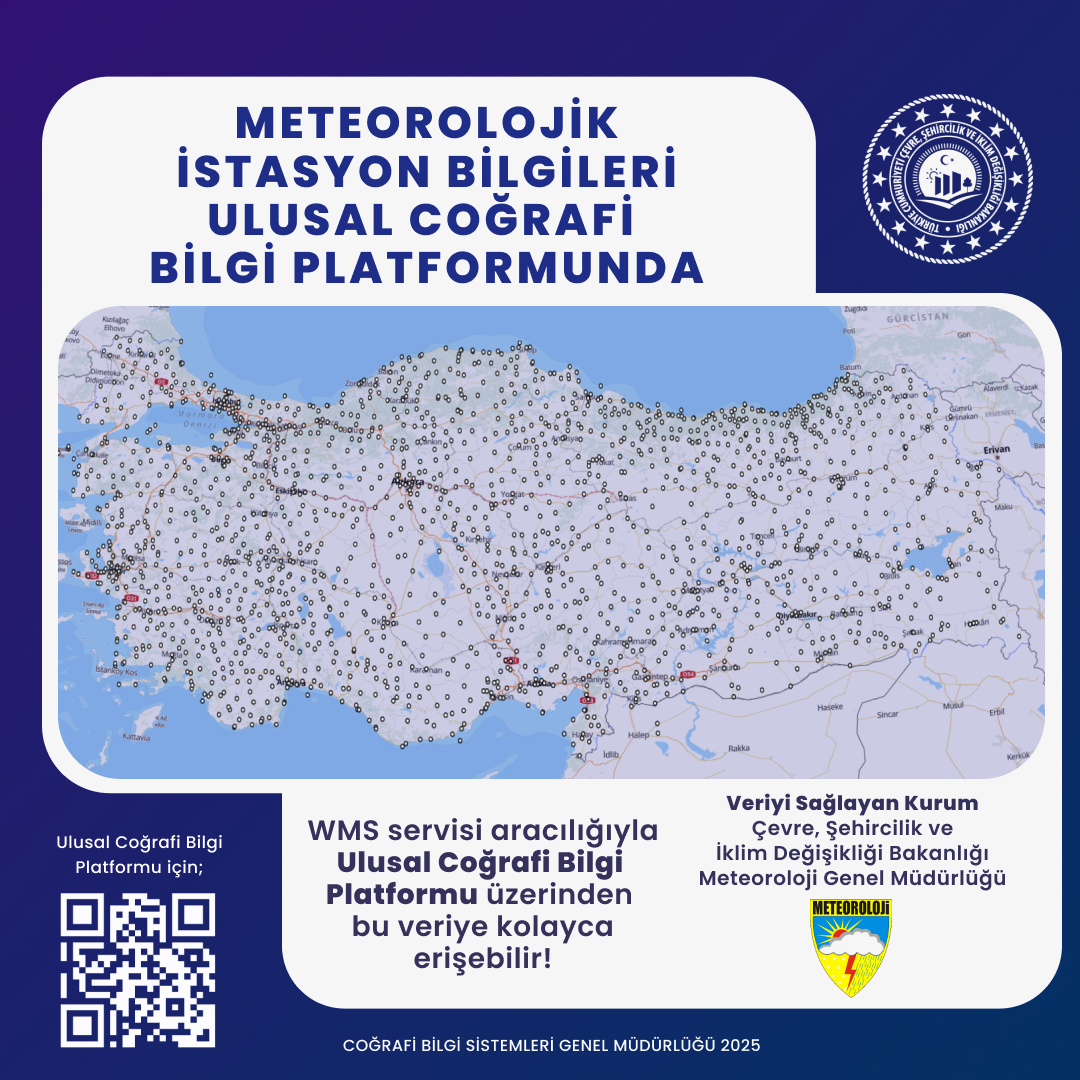 TÜRKİYE’NİN DİJİTAL HARİTALARI ULUSAL COĞRAFİ BİLGİ PLATFORMU’NDA