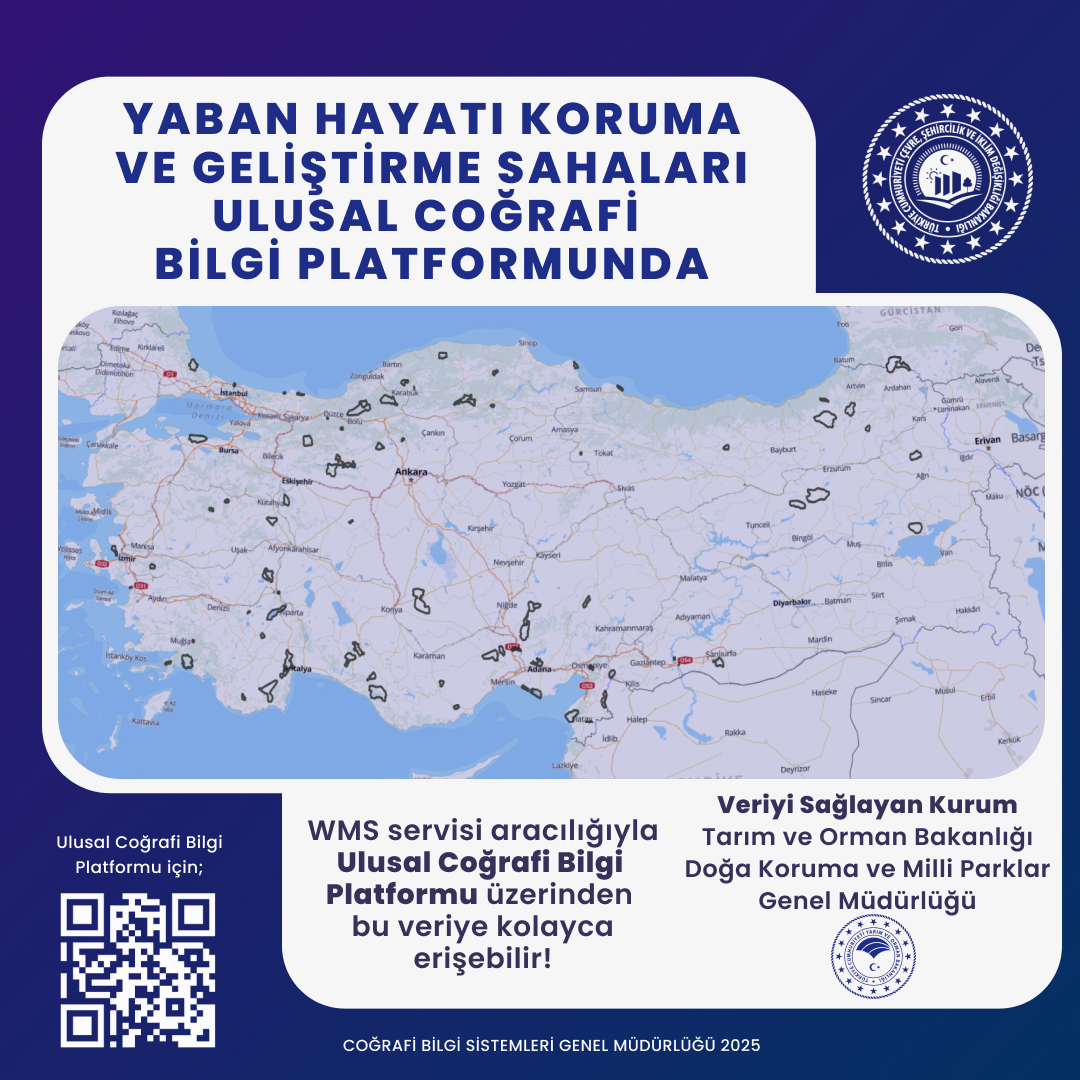 TÜRKİYE’NİN DİJİTAL HARİTALARI ULUSAL COĞRAFİ BİLGİ PLATFORMU’NDA