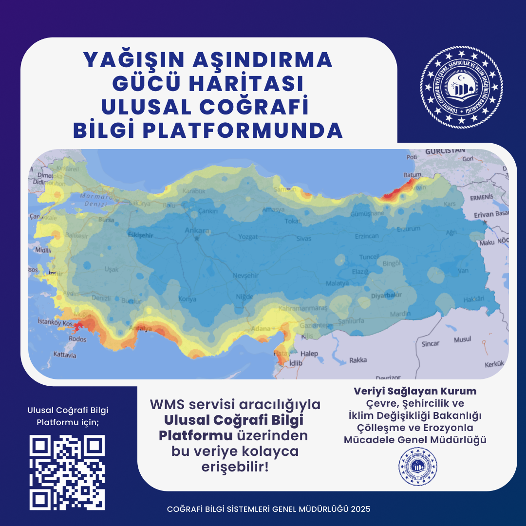 TÜRKİYE’NİN DİJİTAL HARİTALARI ULUSAL COĞRAFİ BİLGİ PLATFORMU’NDA