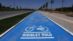 ULAŞIMDA BİSİKLET YOLLARINA 'YEŞİL IŞIK' YANDI